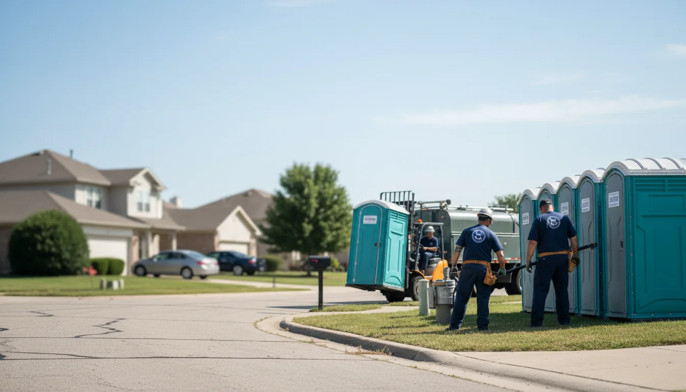 Porta Potty Rental in Mercer, PA near me